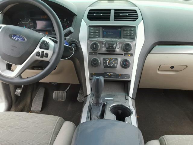 1FM5K7B83FGC60674 - 2015 FORD EXPLORER BLUE photo 9