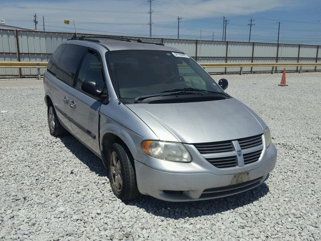 1D4GP45R76B571557 - 2006 DODGE CARAVAN SX GRAY photo 1