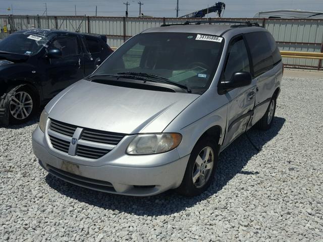 1D4GP45R76B571557 - 2006 DODGE CARAVAN SX GRAY photo 2