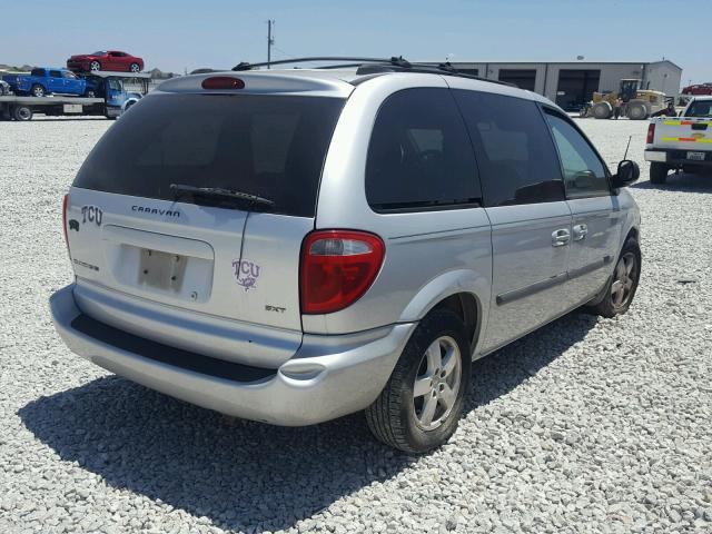 1D4GP45R76B571557 - 2006 DODGE CARAVAN SX GRAY photo 4