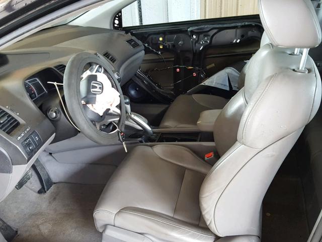 2HGFG1B94AH506940 - 2010 HONDA CIVIC EXL შავი ფოტო 5