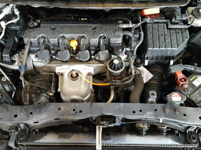 2HGFG1B94AH506940 - 2010 HONDA CIVIC EXL შავი ფოტო 7