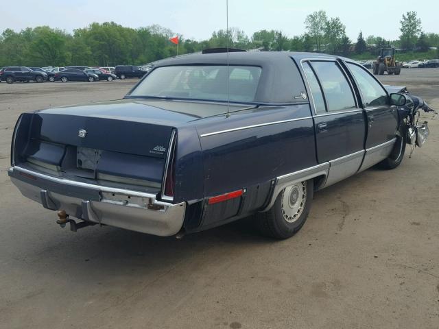 1G6DW52P3TR701822 - 1996 CADILLAC FLEETWOOD BLUE photo 4