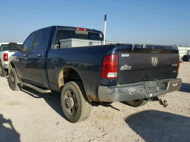 3C6UD5DL1CG182418 - 2012 DODGE RAM 2500 S BLUE photo 3