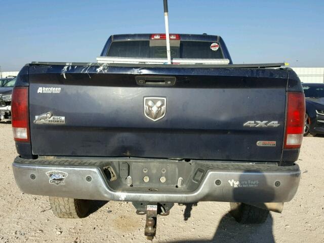 3C6UD5DL1CG182418 - 2012 DODGE RAM 2500 S BLUE photo 9