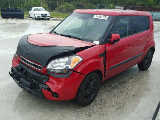 KNDJT2A20A7179026 - 2010 KIA SOUL + RED photo 2