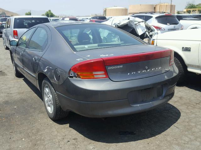 2B3AD46R04H708144 - 2004 DODGE INTREPID S გრაფიტი ფოტო 3