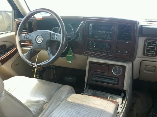 1GYEC63T75R137794 - 2005 CADILLAC ESCALADE L BEIGE photo 9