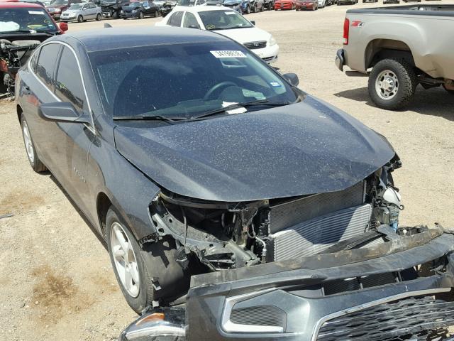 1G1ZB5ST2HF165264 - 2017 CHEVROLET MALIBU LS Boz foto 1