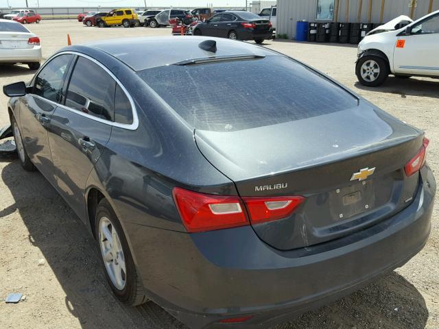 1G1ZB5ST2HF165264 - 2017 CHEVROLET MALIBU LS Boz foto 3