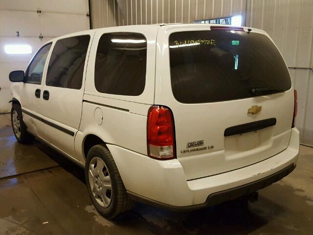 1GNDV23L26D115776 - 2006 CHEVROLET UPLANDER L 白色 照片 3