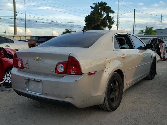 1G1ZG57B094256290 - 2009 CHEVROLET MALIBU LS 金色 照片 4