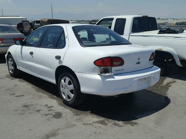 3G1JC5248YS204485 - 2000 CHEVROLET CAVALIER WHITE photo 3