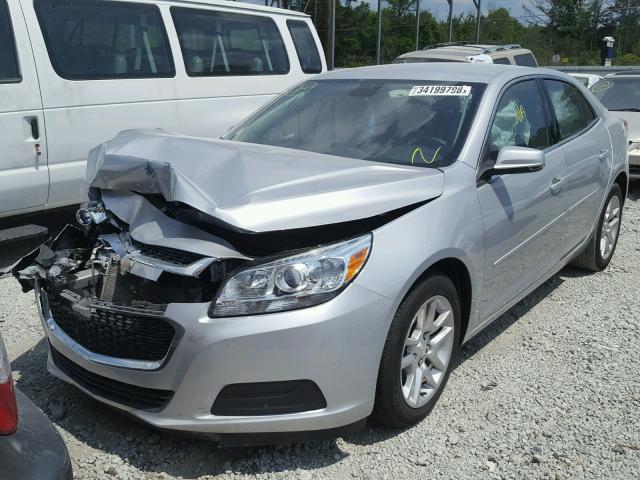 1G11C5SL5FF258125 - 2015 CHEVROLET MALIBU 1LT SILVER photo 2