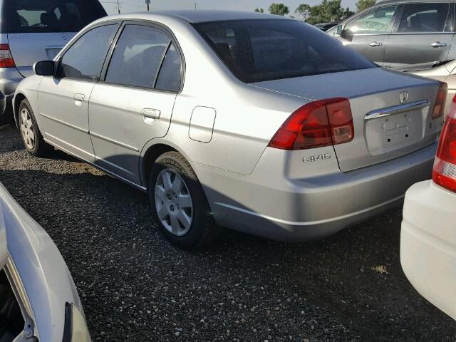 2HGES26752H520016 - 2002 HONDA CIVIC EX Gümüş foto 3