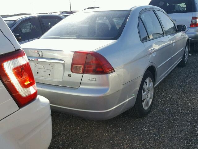 2HGES26752H520016 - 2002 HONDA CIVIC EX Gümüş foto 4