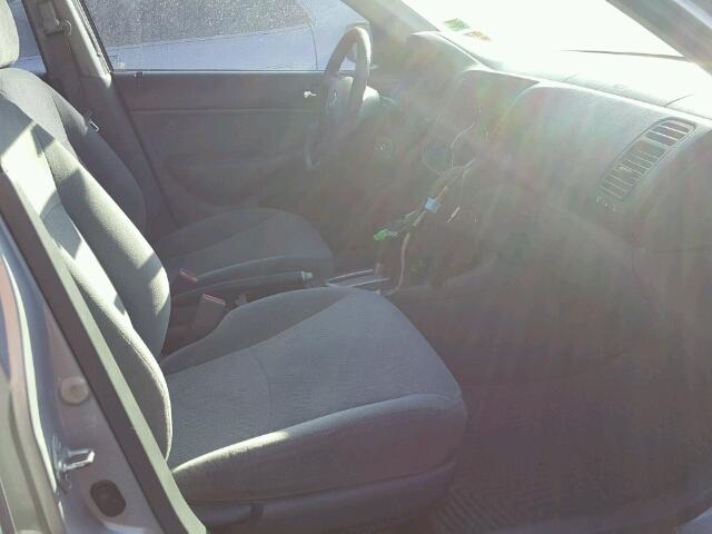 2HGES26752H520016 - 2002 HONDA CIVIC EX Gümüş foto 5