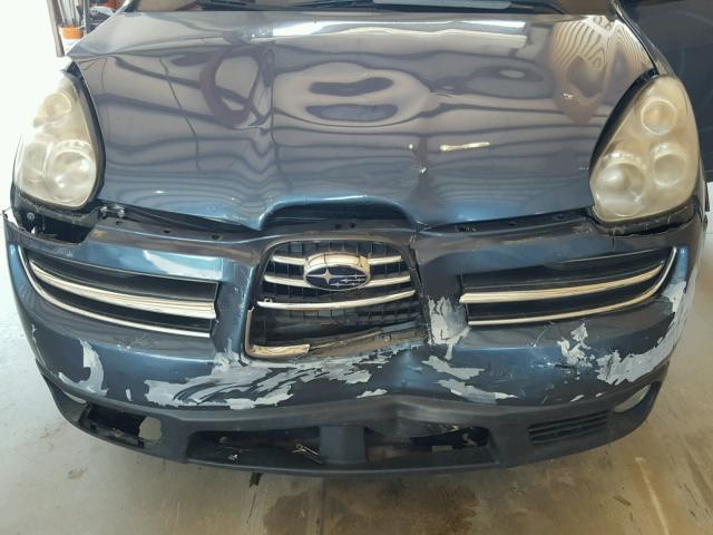 4S4WX83C664418084 - 2006 SUBARU B9 TRIBECA BLUE photo 9