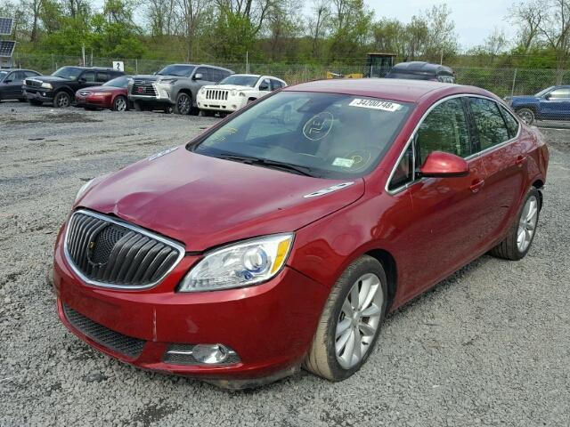 1G4PR5SK2G4123944 - 2016 BUICK VERANO CON RED photo 2