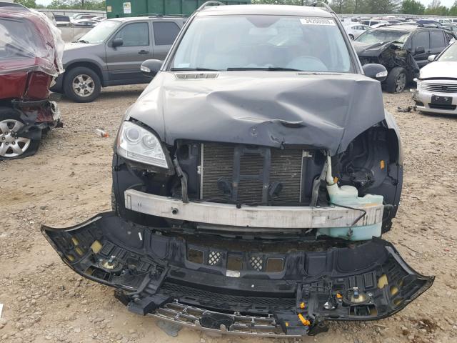 4JGBB75E07A203454 - 2007 MERCEDES-BENZ ML 500 BLACK photo 9