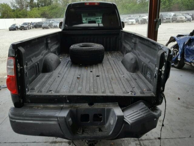 5TBJU32145S446942 - 2005 TOYOTA TUNDRA BLACK photo 6