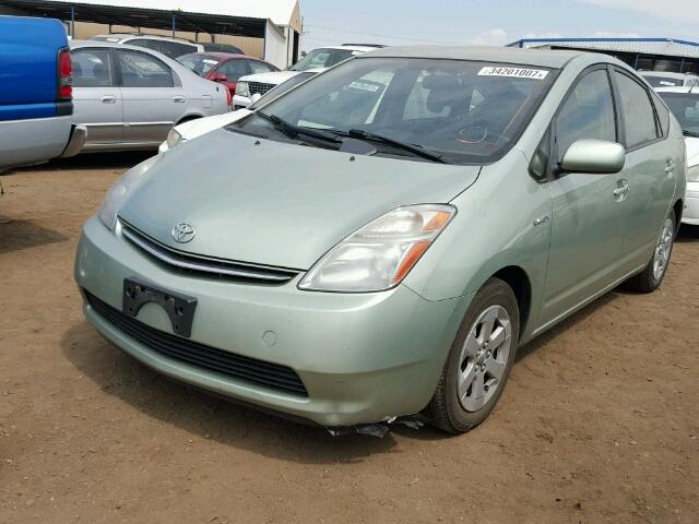 JTDKB20U197826569 - 2009 TOYOTA PRIUS GREEN photo 2