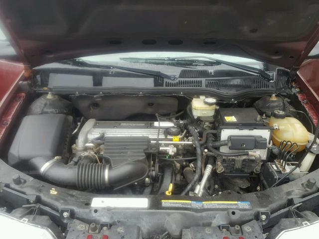 1G8AL52F73Z201320 - 2003 SATURN ION LEVEL MAROON photo 7