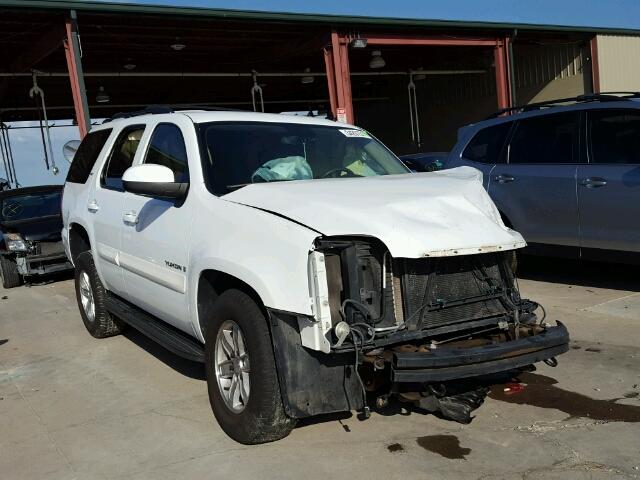 1GKFC13017J399724 - 2007 GMC YUKON WHITE photo 1