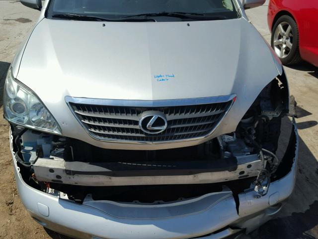 JTJHW31U160008585 - 2006 LEXUS RX 400 SILVER photo 7