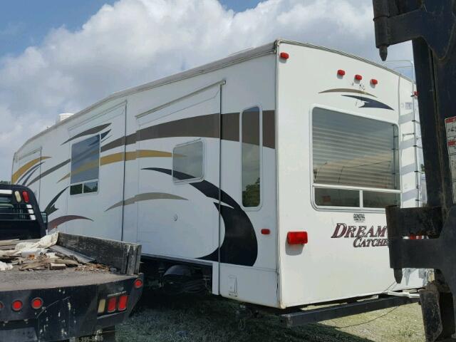 1TC3B264191303815 - 2009 COACH TRAILER WHITE photo 3