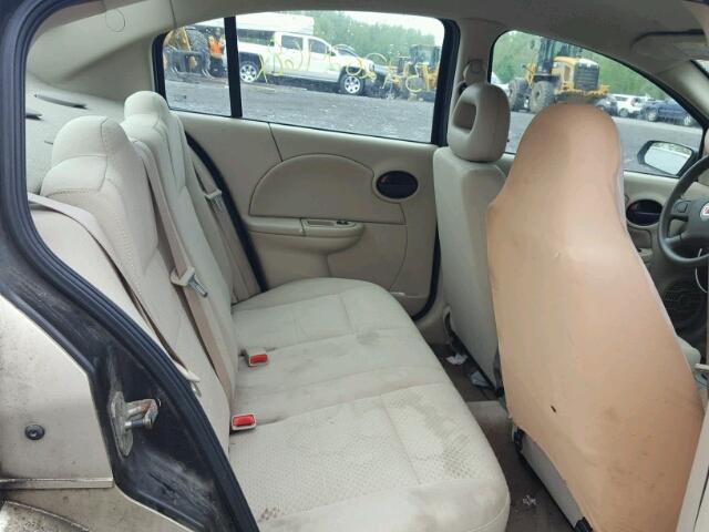 1G8AJ52F95Z128282 - 2005 SATURN ION LEVEL GOLD photo 6