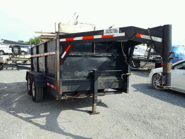 4YZDT122XW1001288 - 1998 DUMP TRAILER BLACK photo 1