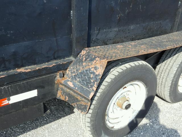 4YZDT122XW1001288 - 1998 DUMP TRAILER BLACK photo 9