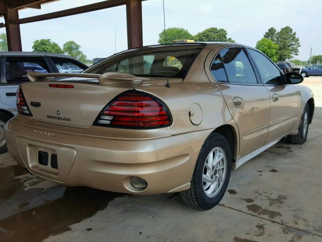 1G2NF52E93M556660 - 2003 PONTIAC GRAND AM S 金色 照片 4