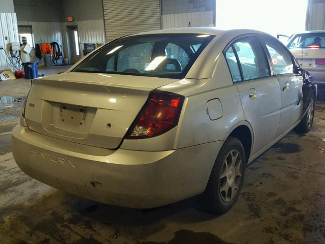 1G8AJ52F25Z167599 - 2005 SATURN ION LEVEL SILVER photo 4
