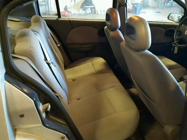 1G8AJ52F25Z167599 - 2005 SATURN ION LEVEL SILVER photo 6