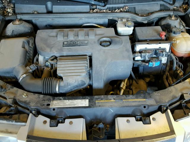 1G8AJ52F25Z167599 - 2005 SATURN ION LEVEL SILVER photo 7