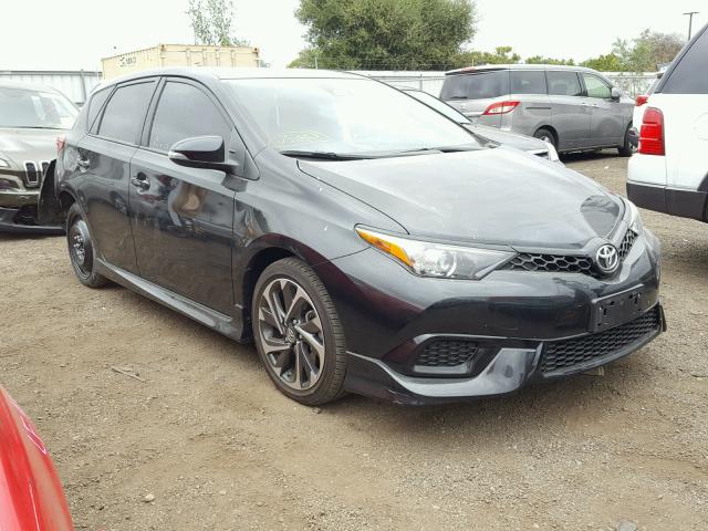 JTNKARJEXHJ538226 - 2017 TOYOTA COROLLA IM BLACK photo 1