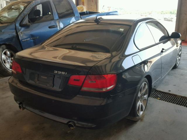 WBAWB73577P032690 - 2007 BMW 335 I BLACK photo 4