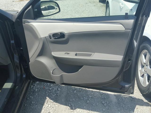 1G1ZA5EU6CF387709 - 2012 CHEVROLET MALIBU LS ნაცრისფერი ფოტო 10