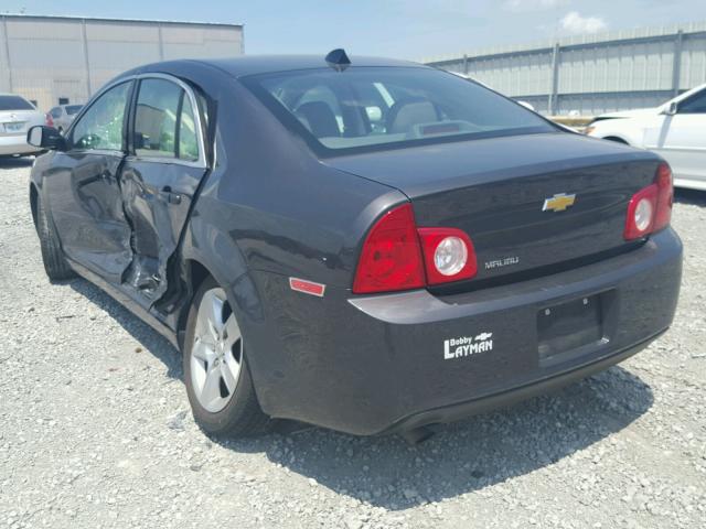 1G1ZA5EU6CF387709 - 2012 CHEVROLET MALIBU LS ნაცრისფერი ფოტო 3