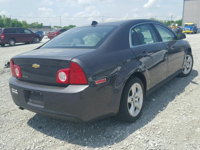 1G1ZA5EU6CF387709 - 2012 CHEVROLET MALIBU LS ნაცრისფერი ფოტო 4
