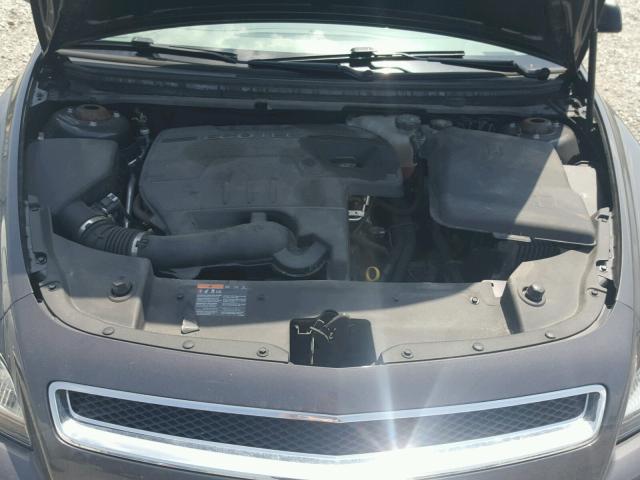 1G1ZA5EU6CF387709 - 2012 CHEVROLET MALIBU LS ნაცრისფერი ფოტო 7