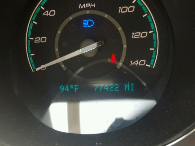 1G1ZA5EU6CF387709 - 2012 CHEVROLET MALIBU LS ნაცრისფერი ფოტო 8