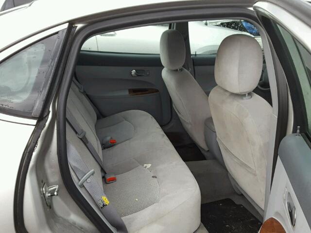 2G4WC582861191714 - 2006 BUICK LACROSSE C SILVER photo 6