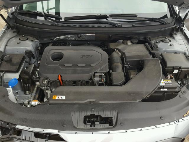 5NPE34AF8FH112810 - 2015 HYUNDAI SONATA SPO GRAY photo 7