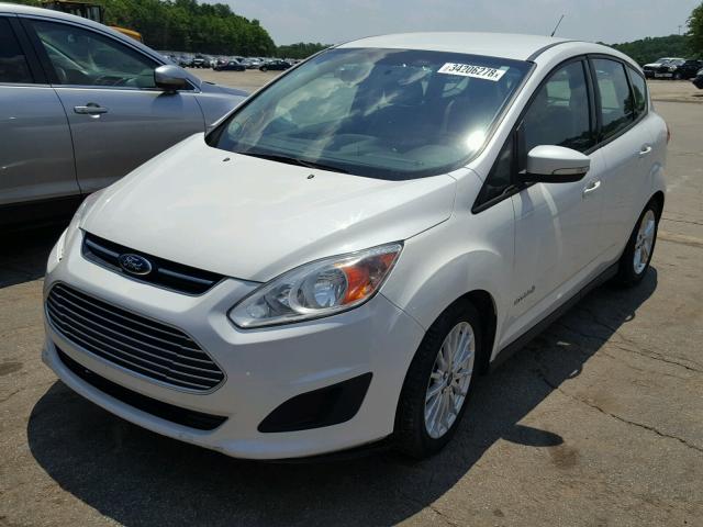 1FADP5AU2DL545428 - 2013 FORD C-MAX SE WHITE photo 2