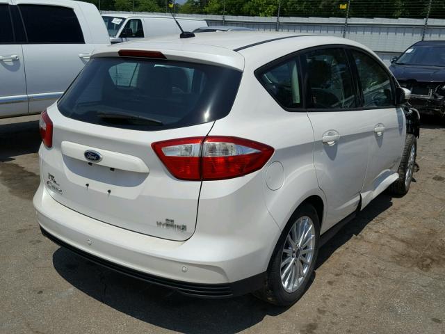 1FADP5AU2DL545428 - 2013 FORD C-MAX SE WHITE photo 4