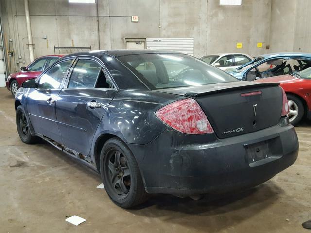 1G2ZG58B174131032 - 2007 PONTIAC G6 BASE BLACK photo 3