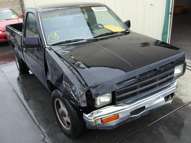 1N6SD11SXLC348522 - 1990 NISSAN D21 SHORT BLACK photo 1